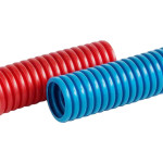 Труба из сшитого полиэтилена Giacomini R993 PE-X в синем кожухе