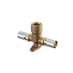 Угловой пресс-тройник с настенным креплением Giacomini RM156