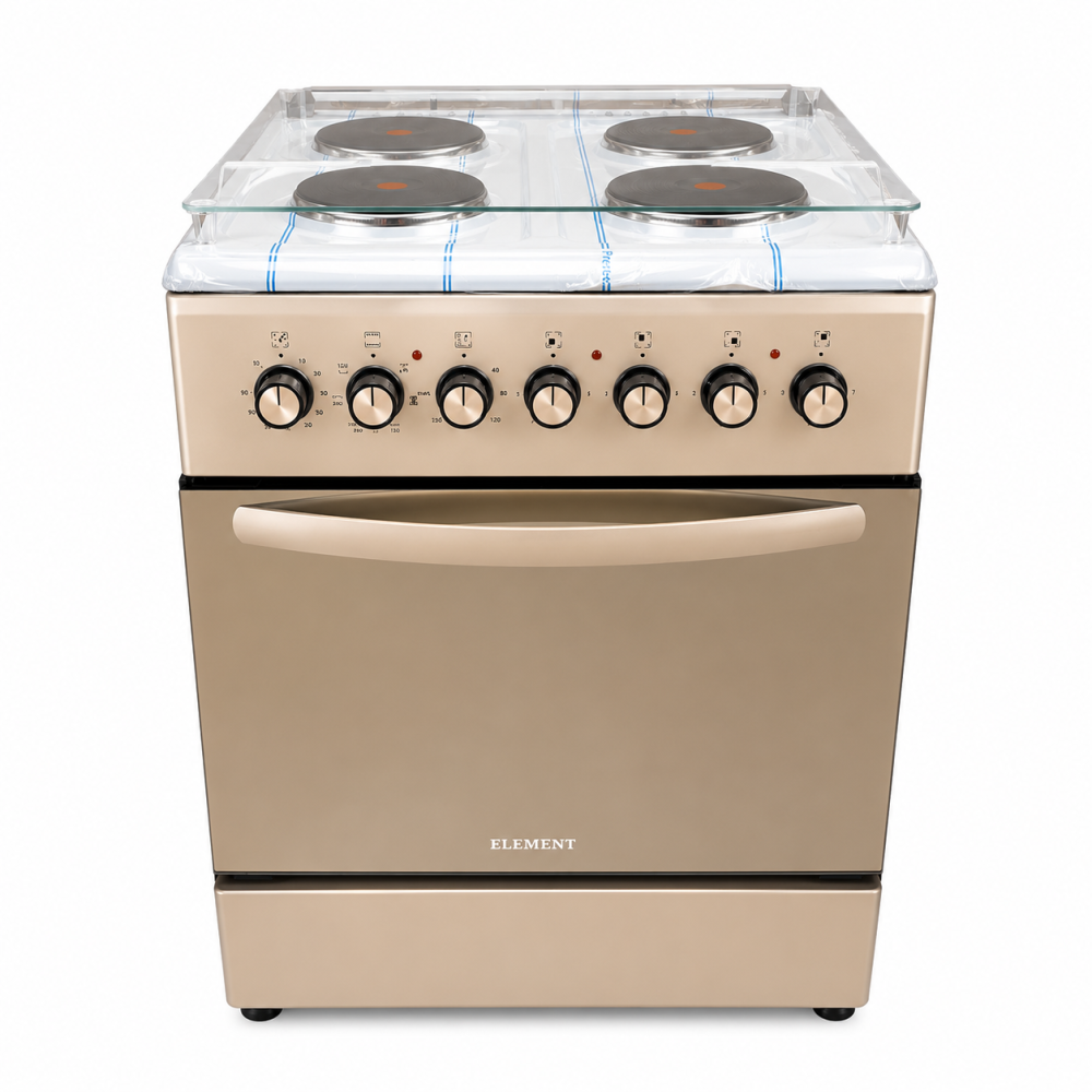Кухонная плита Element 6046X Inox (60x60) комбинированная
