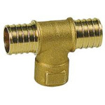 Тройник для переходников с внутренней боковой резьбой Giacomini R571R