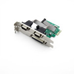 PCI-E карта COM LPT 2xRS232 1xParallel