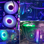 Система жидкостного охлаждения процессора Golden Field Silver Fox2 240G (RGB)