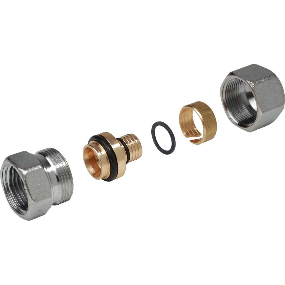 Прямой пресс-фитинг Giacomini R187F с внутренней резьбой