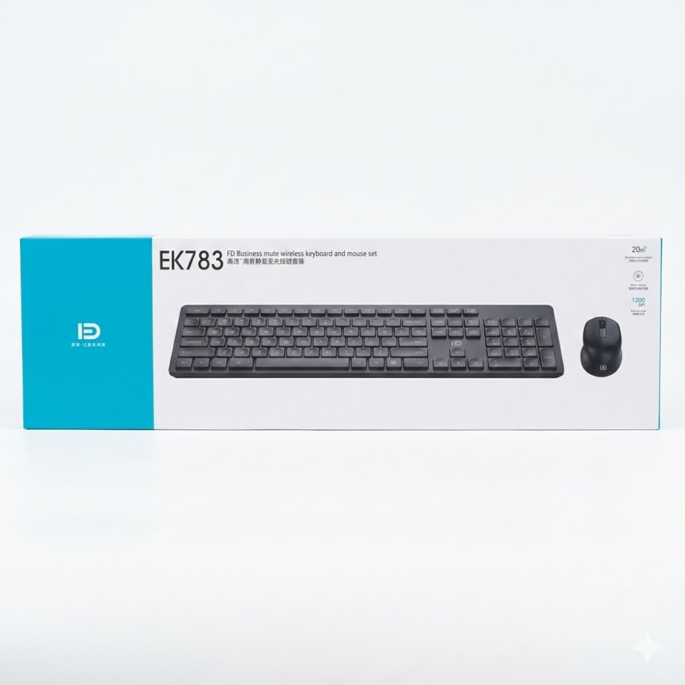 Беспроводная клавиатура и мышь EK783 2.4G