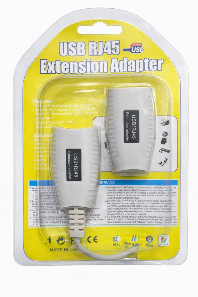 USB RJ45 удлинитель адаптер (USB Extension Adapter) через витую пару