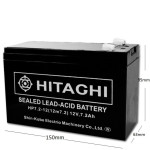 Аккумулятор Hitachi HP7.2-12 12V 7.2Ah
