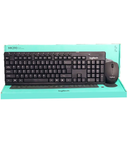Беспроводной комплект клавиатура и мышь Logitech MK290 Black