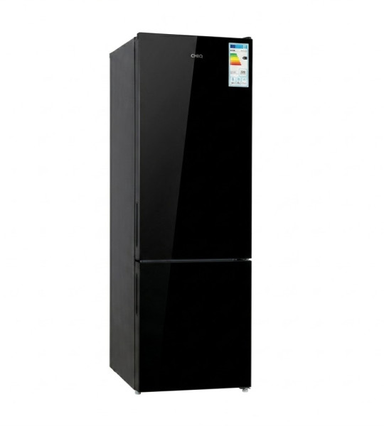 Холодильник  CHiQ CSS377BG Black Glass