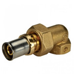 Угловой фитинг с отводом Giacomini RM19