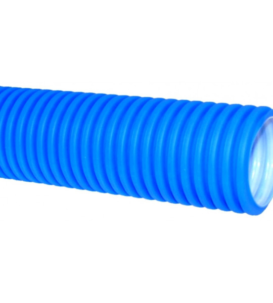 Синий гофрированный кожух Giacomini R985B