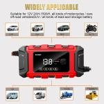 Е-Фаст Tk360 Интеллектуальный Чип Контроль 12V 6A Зарядное Устройство для Автомобильного Аккумулятора