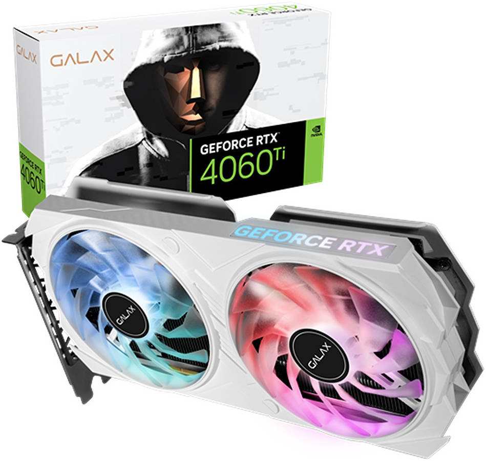 Видеокарта GALAX GeForce RTX 4060 Ti 1-Click OC 8GB GDDR6