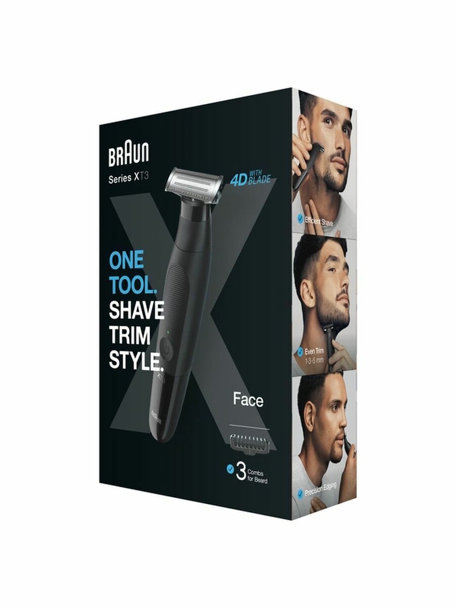 BRAUN ONE TOOL SHAVE XT3100