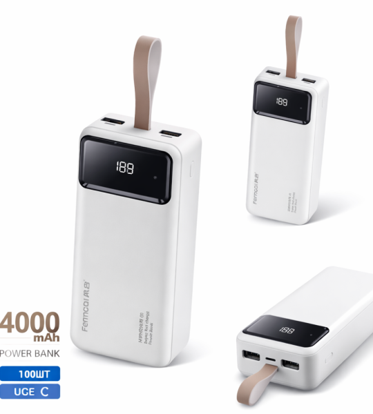 Портативный внешний аккумулятор FENGQI Power Bank 40000 mAh