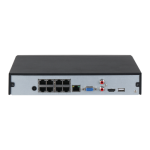 NVR2108HS-8P-I2 — 8-канальный компактный сетевой видеорегистратор WizSense с PoE и поддержкой ИИ