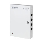 Dahua PFM342‑9CH 9‑канальный блок питания 12 В • Metal Box с LED, защита 9×2.5 А, AC90–264 В