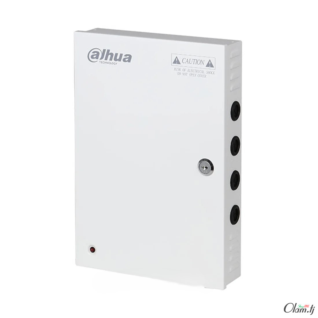 Dahua PFM342‑9CH 9‑канальный блок питания 12 В • Metal Box с LED, защита 9×2.5 А, AC90–264 В