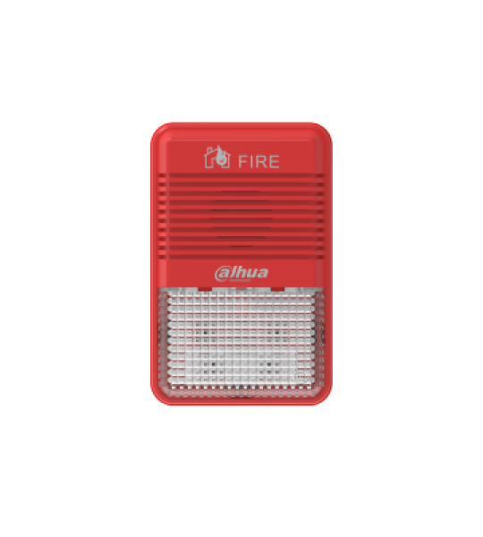 Адресный строб-звуковой оповещатель ОПС Dahua DHI-HY-1500B-CTXF