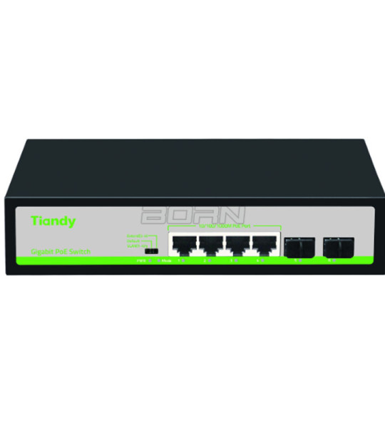 PoE-коммутатор Tiandy TC-P3S06 Spec:H/0402/AT/60