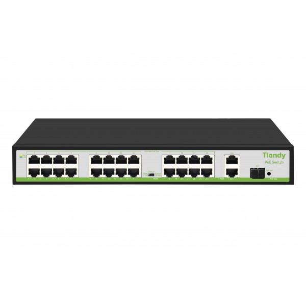 PoE-коммутатор Tiandy TC-P3S027 Spec:H/2421/AT/260