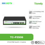 PoE-коммутатор Tiandy TC-P3S06 Spec:F/0420/AT/55