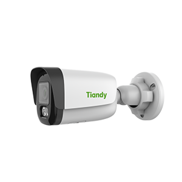 Уличная IP-камера Tiandy TC-C32WS I5W/E/Y/S/2.8mm/V5.0, 2МП с микрофоном, LED+ИК до 50м, детекция человека/ТС, PoE, IP67