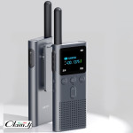 Рация Xiaomi Walkie Talkie 2S (XMDJJ04FY), до 5 км, 4 Вт, 100 каналов, FM, Type-C, Bluetooth, 2190 мАч, IP54