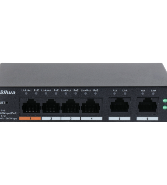 POE коммутатор Dahua DH-CS4006-4ET2GT-36