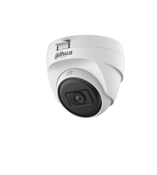 Dahua DH‑HAC‑T1A21P‑U‑0280B Cooper – купольная 2 Мп HDCVI‑камера, 2.8 мм, ИК‑25 м, IP67, переключаемый BNC