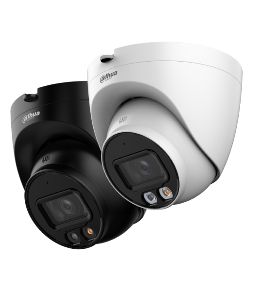 IP-видеокамера Full-Color с ИИ 4Мп, DH-IPC-HDW2449TP-S-IL-0280B, WDR, ИК и LED подсветка, 30м, PoE, IP67