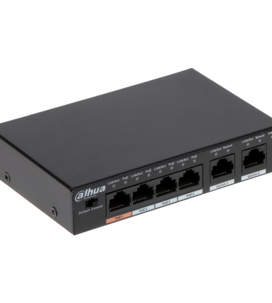 POE коммутатор Dahua DH-PFS3006-4ET-60-V2