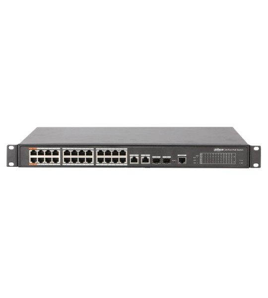 POE Управляемый коммутатор Dahua DH-PFS4226-24ET-240 410-1000 Base-T Combo port , 2410/100 Base-T PoE
