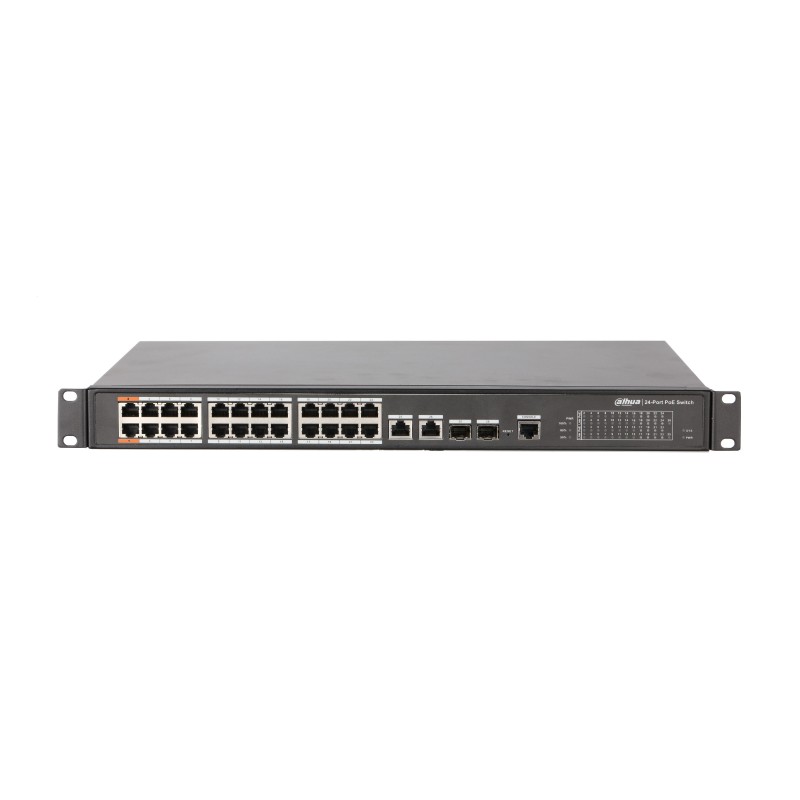 POE Управляемый коммутатор Dahua DH-PFS4226-24ET-240 410-1000 Base-T Combo port , 2410/100 Base-T PoE