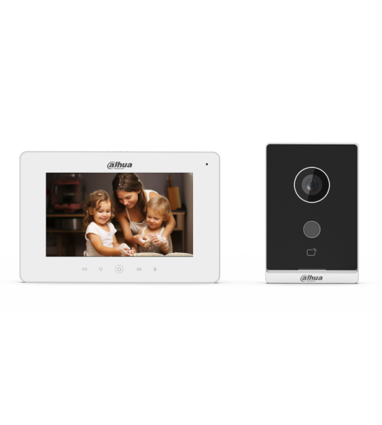 Dahua DHI-KTW01 IP видеодомофон с Wi-Fi, 7″ TFT экран, видеозвонок, управление через App, поддержка PoE
