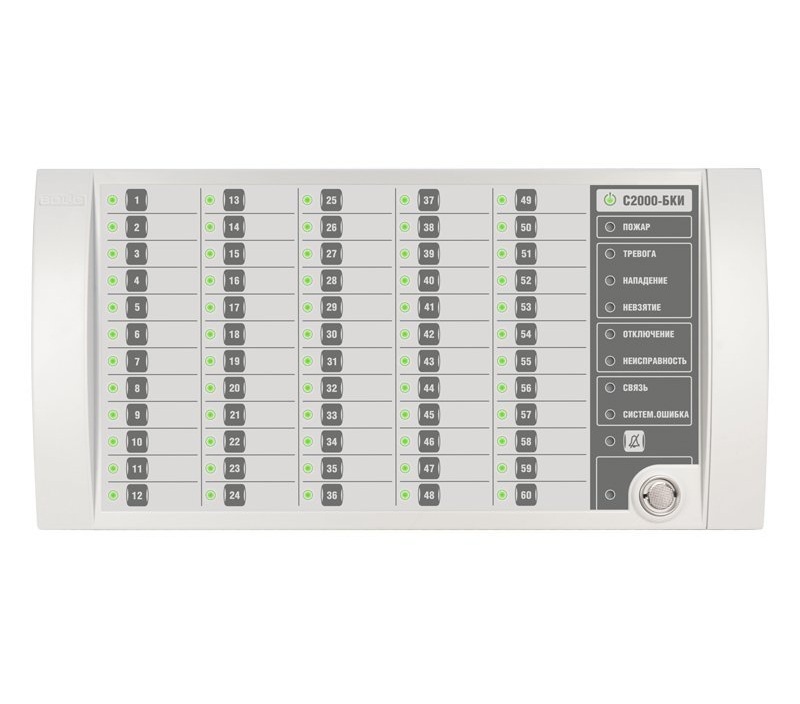 Блок индикации с клавиатурой С2000-БКИ