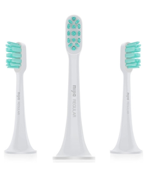 Насадки для зубной щетки Xiaomi Mijia Smart Sonic Electric Toothbrush (DDYST01SKS) (3 шт) — мягкие щетинки DuPont, белые