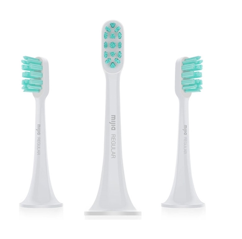 Насадки для зубной щетки Xiaomi Mijia Smart Sonic Electric Toothbrush (DDYST01SKS) (3 шт) — мягкие щетинки DuPont, белые