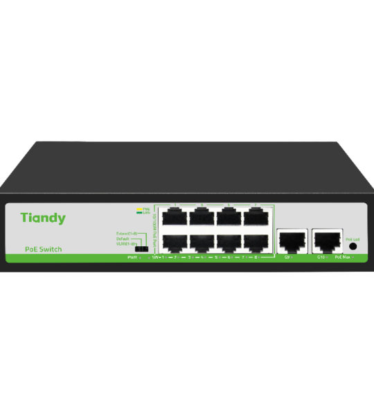 PoE-коммутатор Tiandy TC-P3S010 Spec:H/0820/AT/90