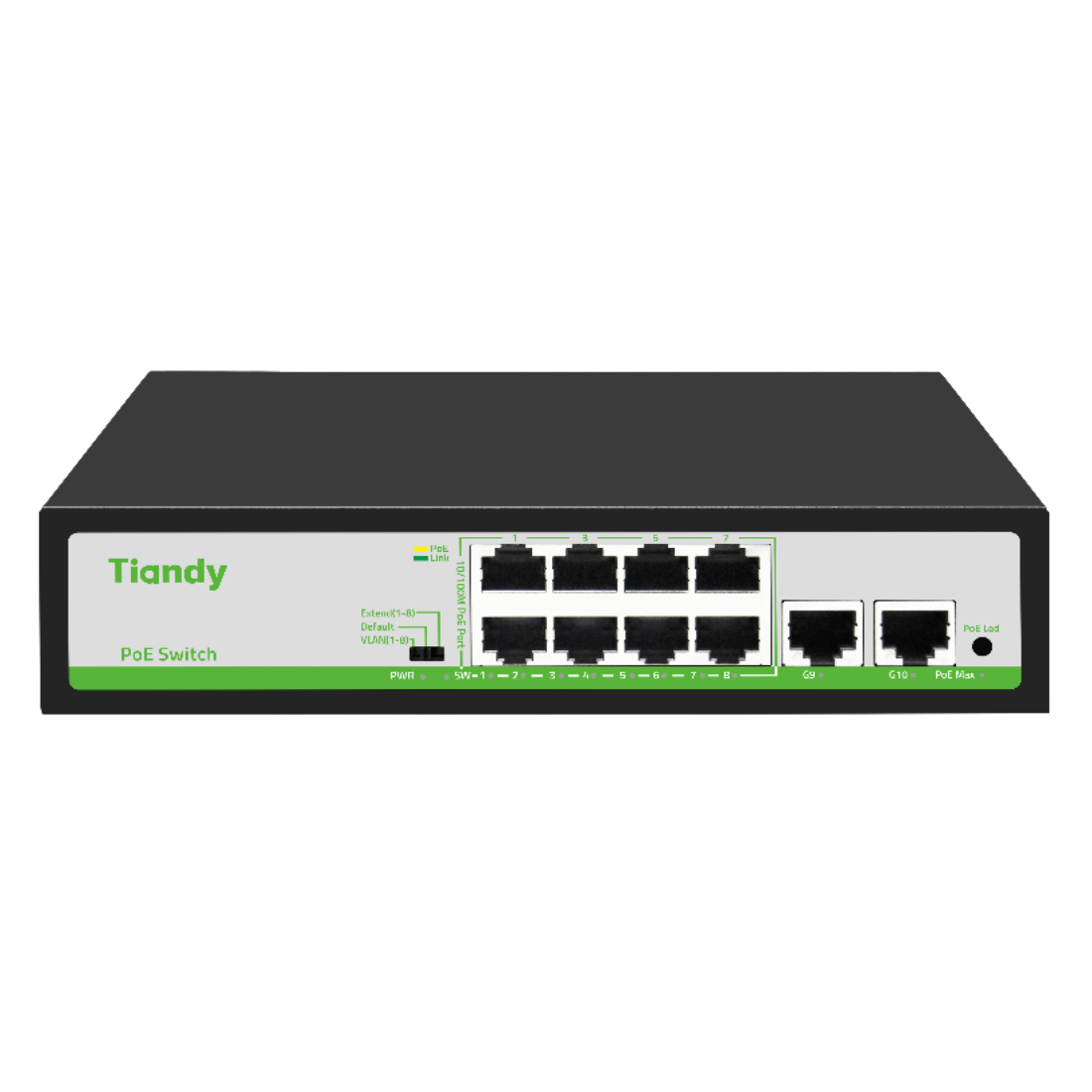 PoE-коммутатор Tiandy TC-P3S010 Spec:H/0820/AT/90