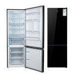 Холодильник  CHiQ CSS377BG Black Glass