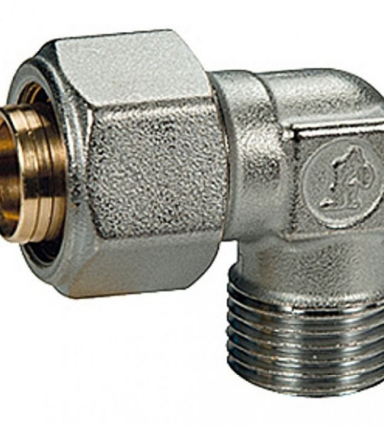 Угольник с отводом для коллектора Giacomini R561AM