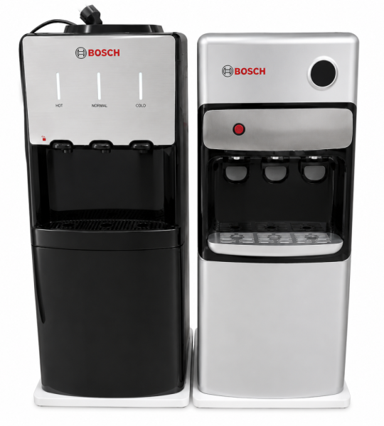 Напольный кулер для воды Bosch с функциями нагрева и охлаждения