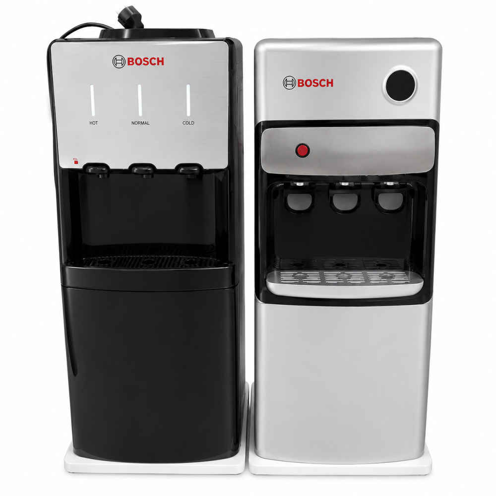 Напольный кулер для воды Bosch с функциями нагрева и охлаждения