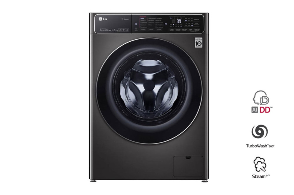 Стиральная машина узкая LG F2T9GW9P (8.5 кг) AI DD Steam+