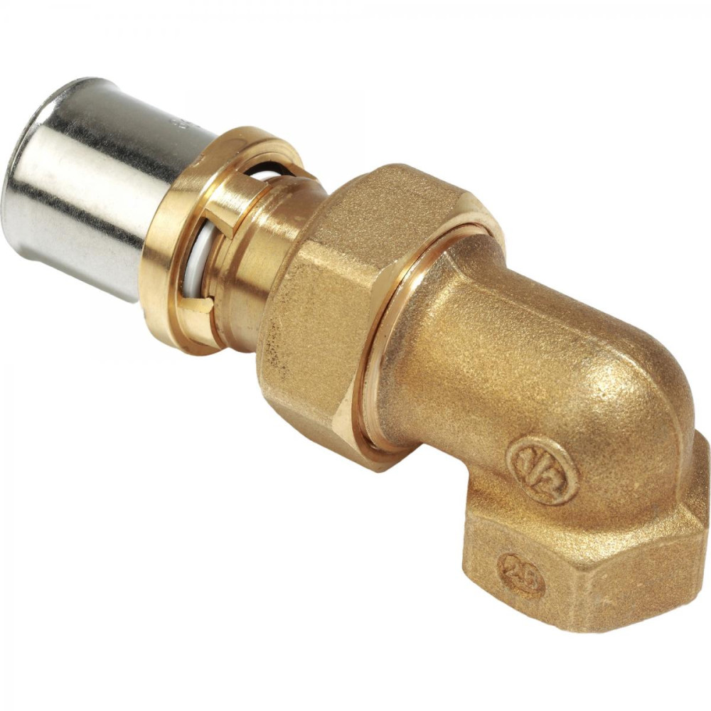 Угловой фитинг с отводом Giacomini RM19