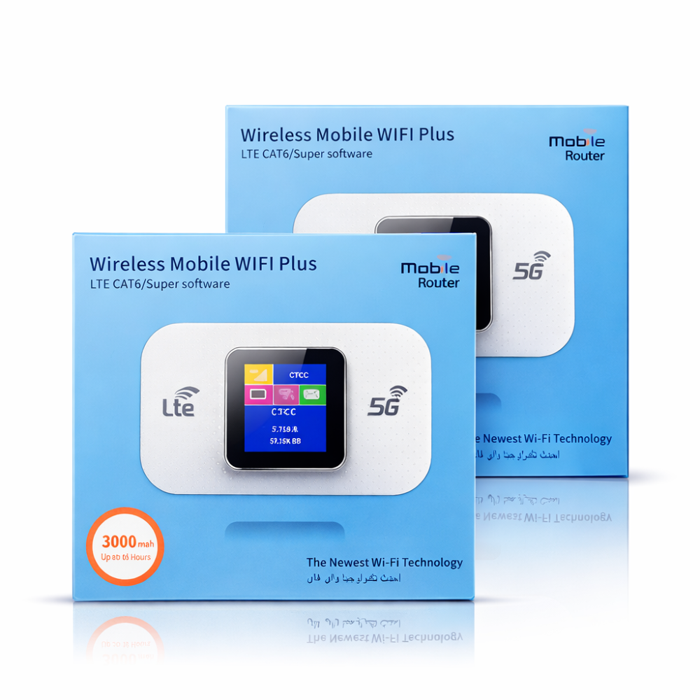 Мобильный WiFi роутер Wireless Mobile WiFi Plus 4G/5G
