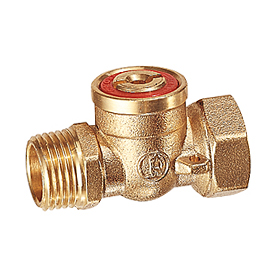 Кран шаровой выпускной Giacomini R609 вн./нар. резьба