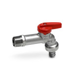 Кран шаровой садовый Giacomini R619 с флажковой ручкой