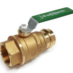 Кран шаровой Giacomini R854VWL вн. резьба + пресс соединение