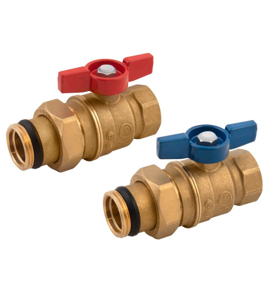 Комплект из двух шаровых кранов Giacomini R859K